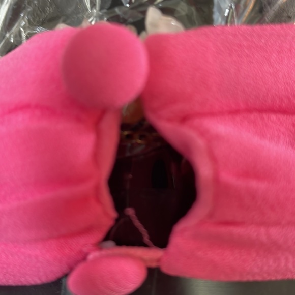 Lulu,s semi sheer halter deep V to waist ,thigh high Slit  covered buttons M - Picture 7 of 12